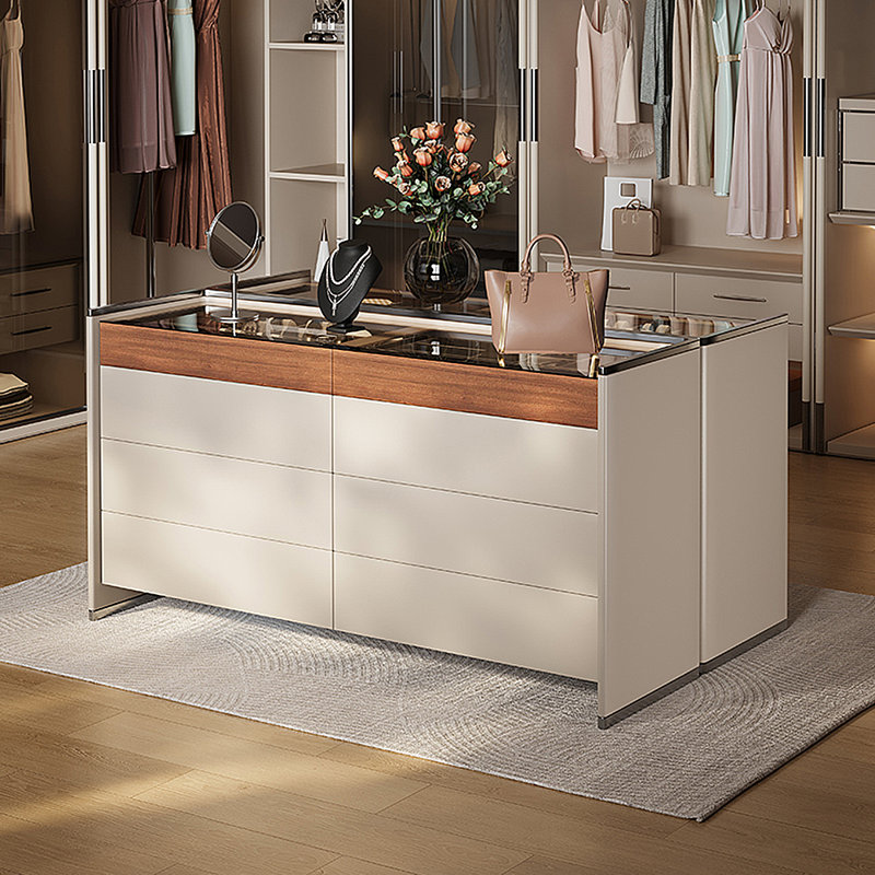 Luxury Jewelry Display Drawer Storage Cabinet